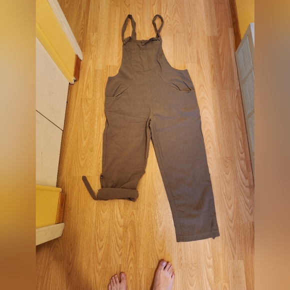 SHEIN medium khaki jumpsuit - Picture 2 of 6